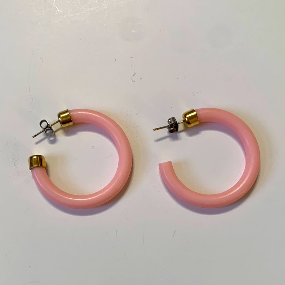 💎3/$25💎 Pink Hoop Earrings